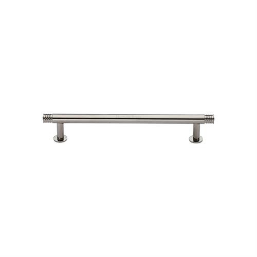 M Marcus Heritage Brass Contour Design Cabinet Pull with 16mm Rose 96mm Centre to Centre